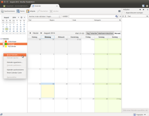 Neuen Kalender in Lightning anlegen