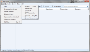 Remote-Adressbuch 